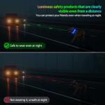 Illumifun Rechargeable Light-Up Dog Collar - Medium Light Blue