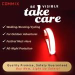 2-Pack Red LED Dog Collars for Safety