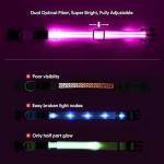 LED Light Up Dog Collar - Rechargeable Glow Pink