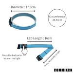 LED Dog Collar 2-Pack for Night Safety