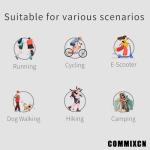 LED Dog Collar 2-Pack for Night Safety