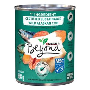 Beyond Natural Wet Dog Food, Cod & Salmon 12 Pack
