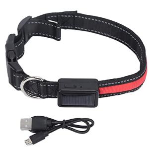 Gavigain Rechargeable LED Dog Collar, Reflective, Adjustable