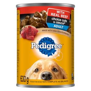Pedigree Choice Cuts Beef Wet Dog Food Cans