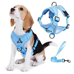Jolifield Adjustable No Pull Dog Harness & Leash