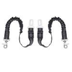 Adjustable Dog Seat Belt with Elastic Bungee