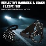Comfortable Dog Harness and Leash Set for Training