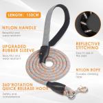 No Pull Dog Harness and Leash Set, Orange