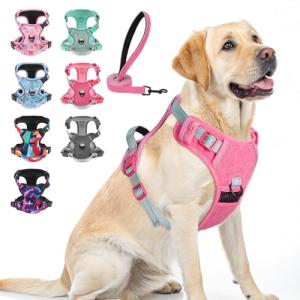 Adjustable No Pull Dog Harness & Leash Set