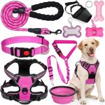 Adjustable No Pull Dog Harness and Leash Set