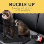 Dog Seat Belt and Travel Harness for Pets