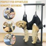 Adjustable Dog Grooming Arm with Hammock & Harnesses