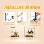 Adjustable Dog Grooming Arm with Hammock & Harnesses