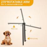 Adjustable Dog Grooming Arm with Hammock & Harnesses