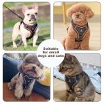 Soft Mesh Dog and Cat Harness Set