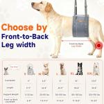 Adjustable Dog Lift Harness for Large Dogs