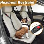 3-Piece Adjustable Dog Car Seat Belt Set