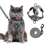 Escape-Proof XL Cat Harness with Leash Set