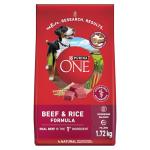 Purina ONE Beef & Rice Dog Food, 1.72 kg