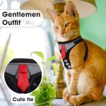 Adjustable Escape-Proof Cat Harness and Leash Set