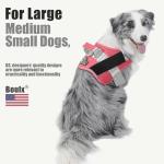 Reflective No-Pull Dog Harness with Handle - Red