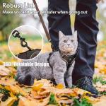 Escape-Proof XL Cat Harness with Leash Set