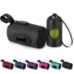 Dog Poop Bag Holder with Strap and Roll