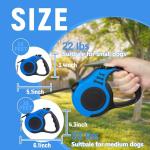 LIEVUIKEN Automatic Retractable Dog Leash 10/16 FT