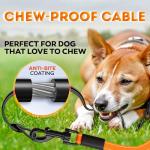 Heavy-Duty Retractable Dog Leash with Tangle-Free Design