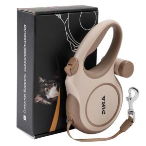 PINA 26ft Retractable Dog Leash for All Dogs