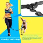 Hands-Free Dog Leash with Adjustable Waist Belt