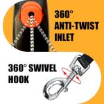 30 FT Retractable Dog Leash for Large Dogs