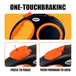 30 FT Retractable Dog Leash for Large Dogs