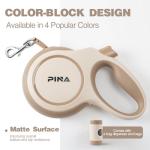 PINA 26ft Retractable Dog Leash for All Dogs