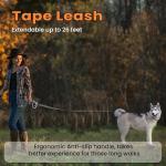 PetVest Heavy-Duty Retractable Dog Leash 26 FT