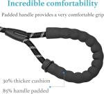 Adjustable Double Dog Leash, No Tangle, Black