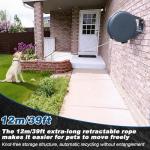 39ft Wall Mounted Retractable Dog Leash