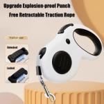 JAWADE 16 ft Retractable Dog Leash with Poop Bags