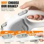 16Ft Retractable Dog Leash for Small Dogs