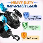Heavy Duty 16.4 ft Retractable Dog Leash