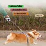 JAWADE 16 ft Retractable Dog Leash with Poop Bags