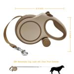 26ft Heavy Duty Retractable Dog Leash with Bag Holder