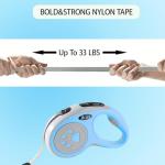 VELIGOOD 16FT Retractable Dog Leash for Small Dogs