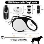 YunoEntona 26ft Heavy Duty Retractable Dog Leash
