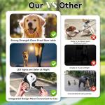 YunoEntona 26ft Heavy Duty Retractable Dog Leash