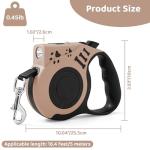 16FT Retractable Dog Leash with LED Light