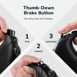 Pecute 32ft Reflective Retractable Dog Leash