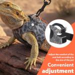 Bearded Dragon Leash and Harness Set - 3 Pack