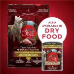Purina ONE True Instinct Wet Dog Food, 12 Cans