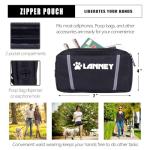 Hands-Free Dog Leash with Pouch and Bungee